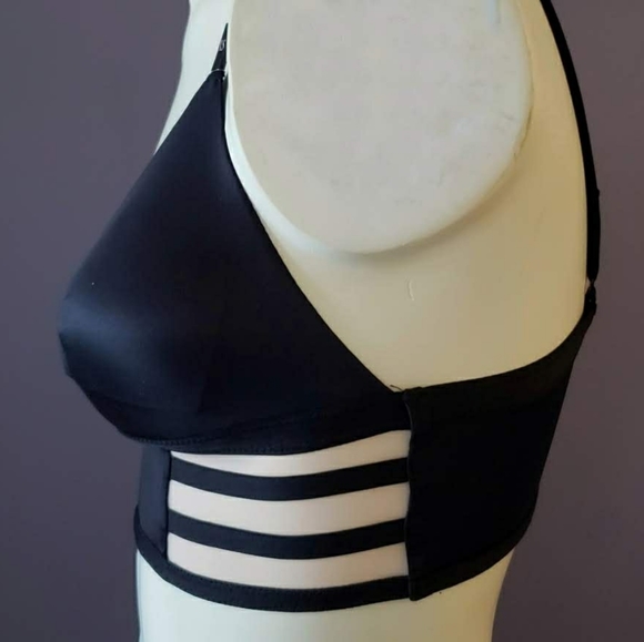 Victoria's Secret Bra Bralette Cut Out Wide Band - Picture 4 of 7